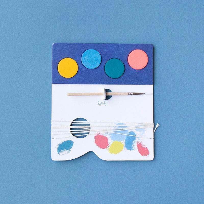 Watercolor painting activity